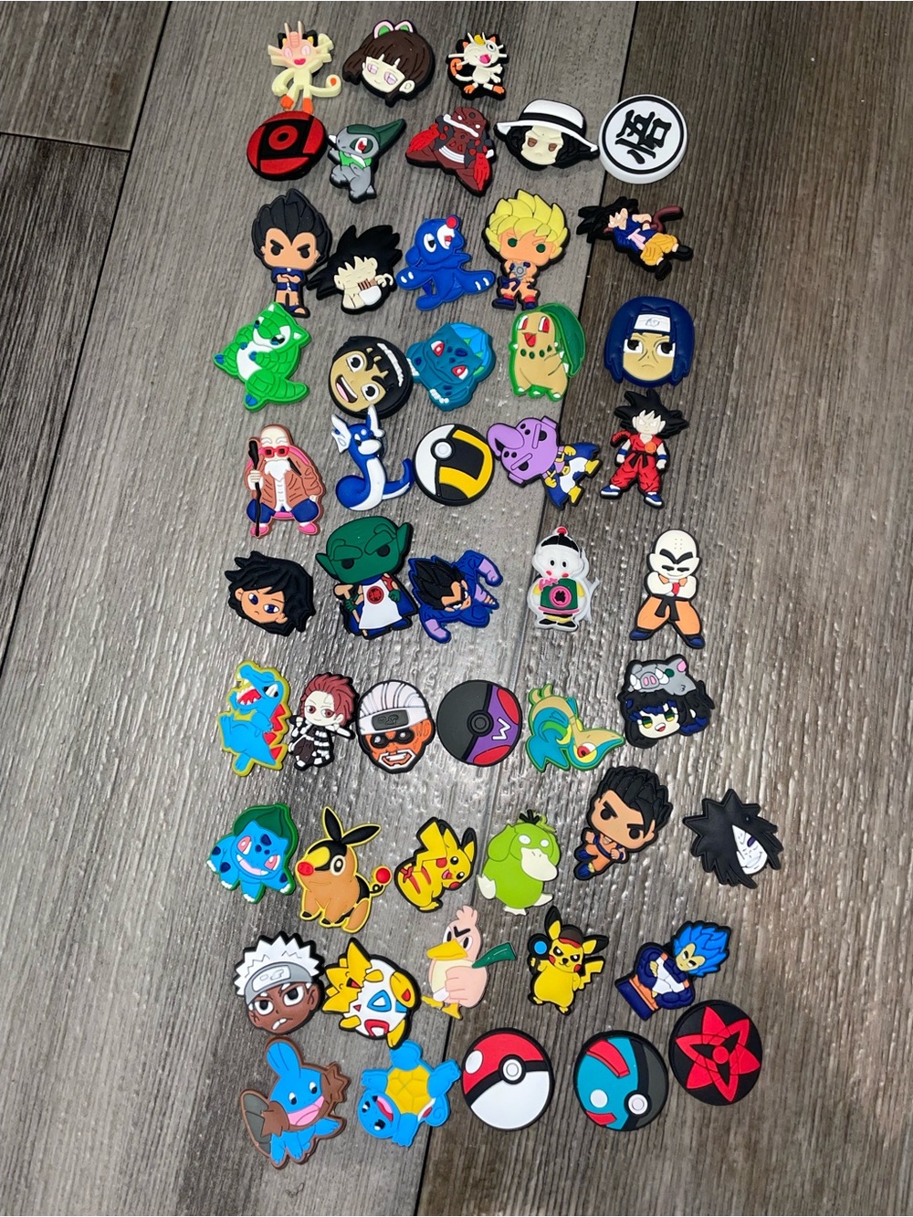 Anime Croc Charms
